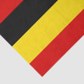 Papier Mousseline Drapeau ougandais (Ouganda) (Détail)