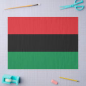 Papier Mousseline Drapeau panafricain (Artisanat)