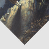 Papier Mousseline Drapeau paradisiaque américain Lever de soleil Wil (Détail)