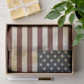 Papier Mousseline Drapeau patiné (Cadeau)