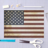 Papier Mousseline Drapeau patiné (Artisanat)