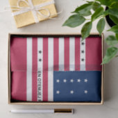 Papier Mousseline Drapeau patriotique de l'atoll de Bikini (Cadeau)