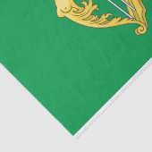 Papier Mousseline Drapeau républicain irlandais (Détail)
