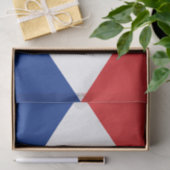Papier Mousseline Drapeau Saba (Cadeau)