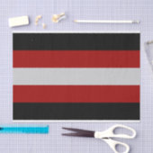Papier Mousseline Drapeau satanique (Satanisme) (Artisanat)