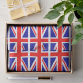 Papier Mousseline Drapeau Union Jack (Cadeau)
