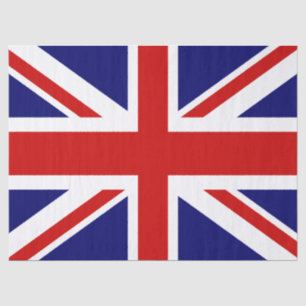 Papier Mousseline Drapeau Union Jack du Royaume-Uni