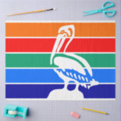 Papier Mousseline Drapeau urbain de Saint-Pétersbourg (Floride) (Artisanat)