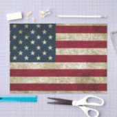 Papier Mousseline Drapeau USA Grunge (Artisanat)