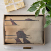 Papier Mousseline Drapeaux au coucher du soleil American Patriotic U (Cadeau)