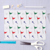 Papier Mousseline Drapeaux de golf (Artisanat)