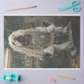 Papier Mousseline Dreadlock Dreadlock Dupoupage (Artisanat)