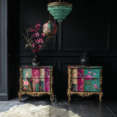 Papier Mousseline Dream Dynasty, Bird & Floral Patchwork Collage