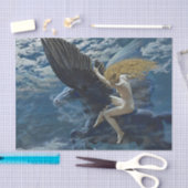 Papier Mousseline "Dream Idyll - A Valkyrie" d'Edward Robert Hughes (Artisanat)