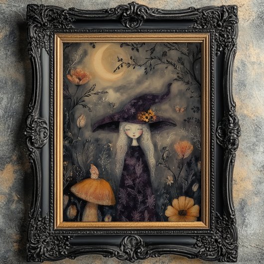 Papier Mousseline Dreamical Whimsical Halloween Witch Decoupage