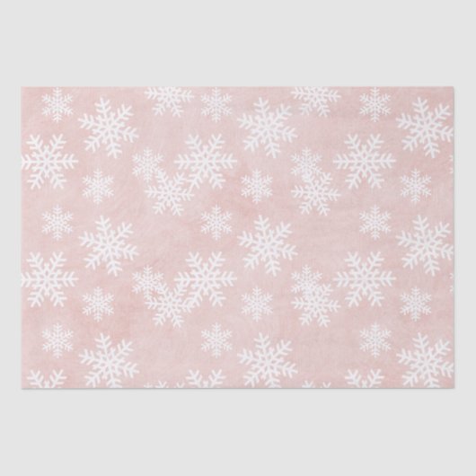Papier Mousseline Dreamink Snowflake Motif Noël (Recto)