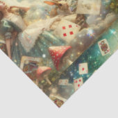 Papier Mousseline Dreamy Alice In Wonderland Castle Decoupage (Détail)