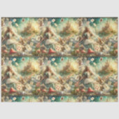 Papier Mousseline Dreamy Alice In Wonderland Castle Decoupage (Recto)