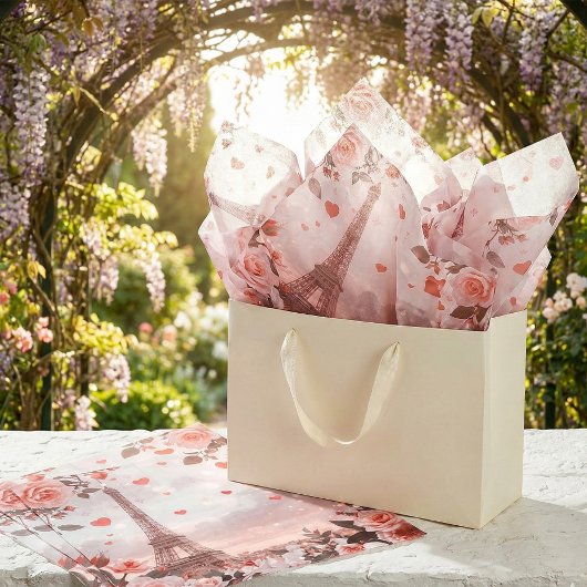 Papier Mousseline Dreamy Paris Romance: Eiffel Tower