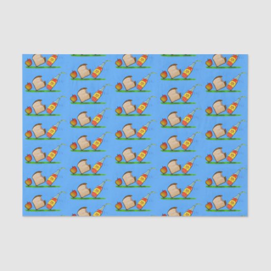 Papier Mousseline Drôle de dessin animé de fourmis (Recto)