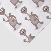 Papier Mousseline Drôle dessin animé en toile (Détail)