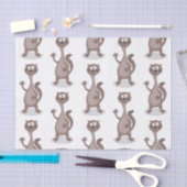 Papier Mousseline Drôle dessin animé en toile (Artisanat)