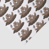 Papier Mousseline Drôle gopher de poche creusant dessin dessin de de (Détail)