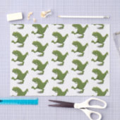 Papier Mousseline Drôle T rex dinosaure dessin animé humour (Artisanat)