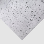 Papier Mousseline Droplets de pluie (Détail)
