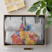 Papier Mousseline Drops de fleurs5 (Cadeau)