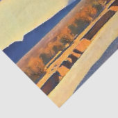 Papier Mousseline "Drought and Downpour" par Maynard Dixon (Détail)