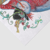 PAPIER MOUSSELINE DRUNKEN SNOWMAN (Détail)