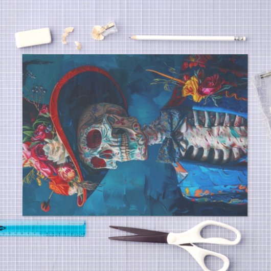 Papier Mousseline Dude non mort2 (Artisanat)