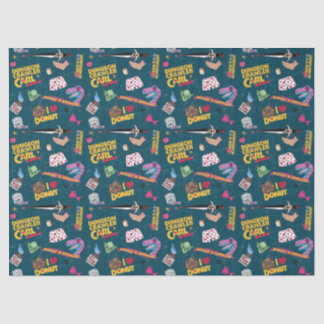 Papier Mousseline Dungeon Crawler Carl Wrapping Paper Blue