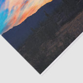 Papier Mousseline Dusk du désert de Cactus (Détail)