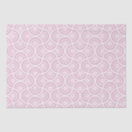 Papier Mousseline Dusky Rose Confetti Dentelle Art Déco Ventilateurs