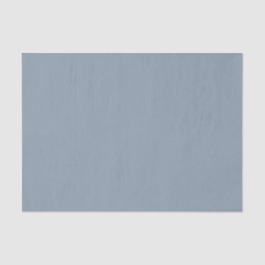Papier Mousseline Dusty Blue (Recto)