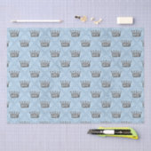 Papier Mousseline Dusty Blue & Pink Alice in Wonderland Baby shower (Artisanat)