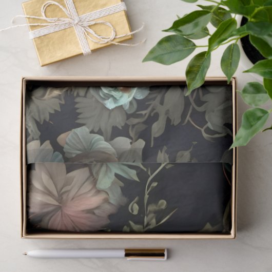 Papier Mousseline Dusty Rose Moth (Cadeau)