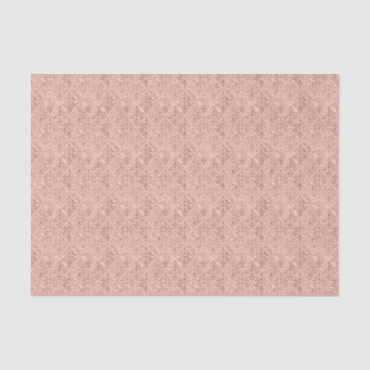 Papier Mousseline Dusty rose Victorian Style Damask Luxury Decoupage (Recto)