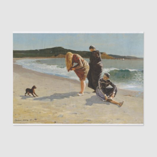 Papier Mousseline Eagle Head, Manchester, Massachusettes (High Tide) (Recto)