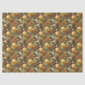 Papier Mousseline Earth Tones Christmas Pattern#29 ID1009 (Recto)