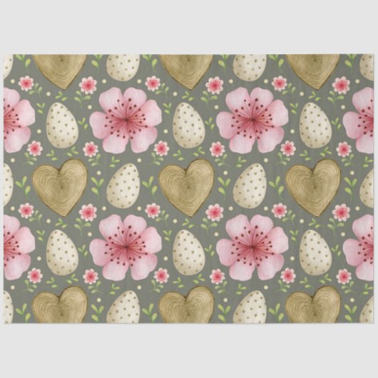 Papier Mousseline Easter Bunny Series Design 10 (Recto)