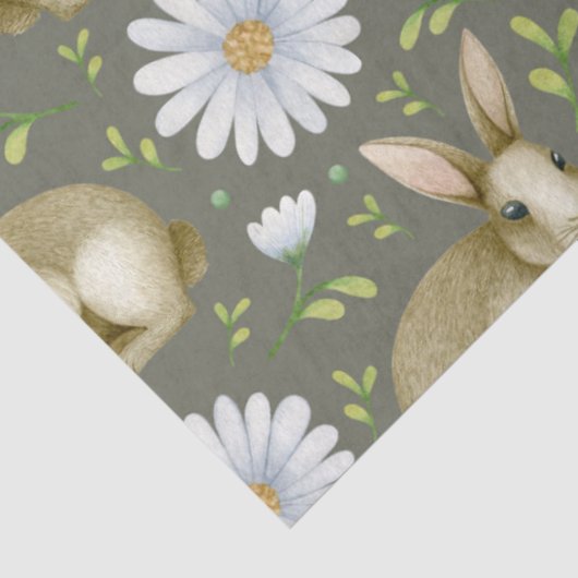 Papier Mousseline Easter Bunny Series Design 7 (Détail)