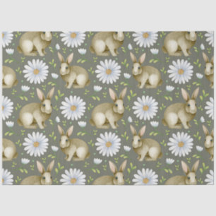 Papier Mousseline Easter Bunny Series Design 7