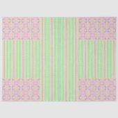 Papier Mousseline Easter Pastel Cross Tissue Paper (Recto)