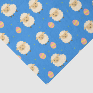 Papier Mousseline Easter Sheep & Eggs 