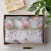 Papier Mousseline Easter Spring Bunny Tissue Paper (Cadeau)