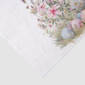 Papier Mousseline Easter Spring Bunny Tissue Paper (Détail)