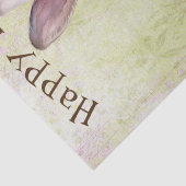 Papier Mousseline Easter Spring Bunny Tissue Paper (Détail)